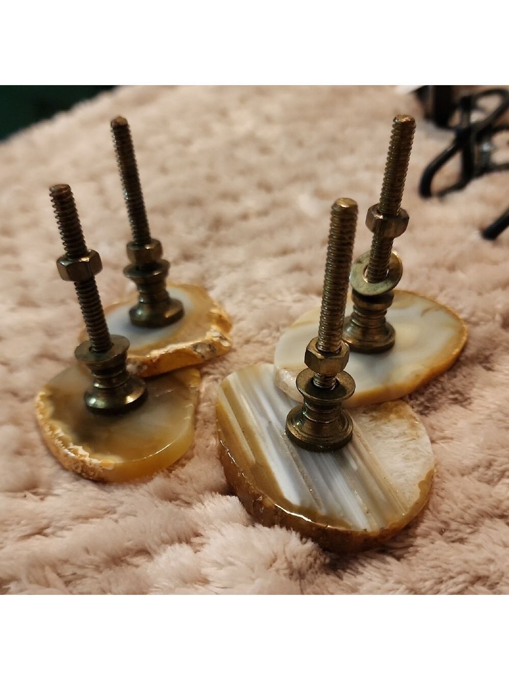 Natural Agate Stone Knobs Drawer - Picture 5 of 6
